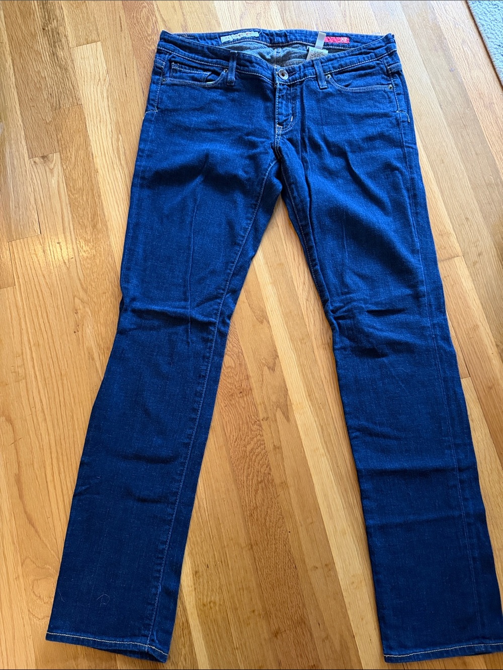 Express Ultra Low Rise Skinny Leg Jeans - Picture 2 of 5